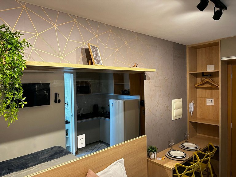 CA909 Studio Boutique Excelente & Piscina Rooftop
