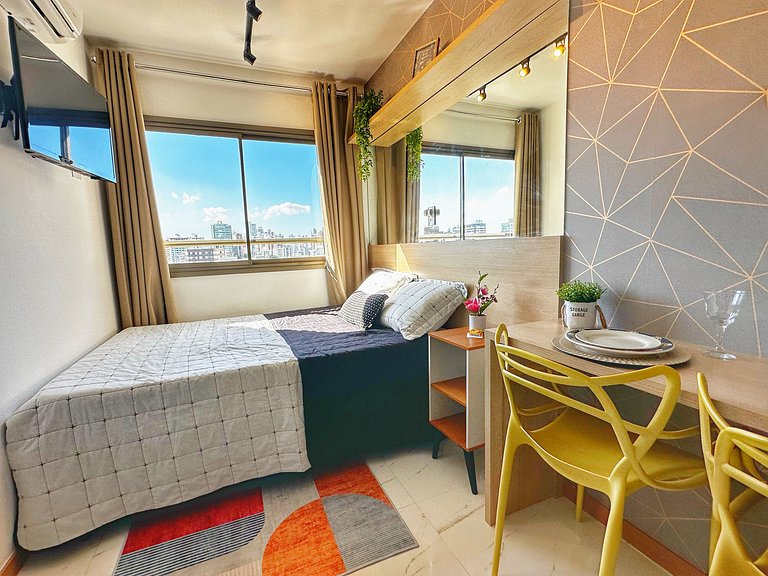 CA909 Studio Boutique Excelente & Piscina Rooftop