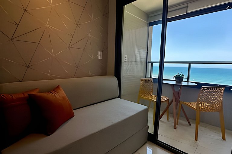 CA714 New Quarto/Sala Varanda Vista Mar