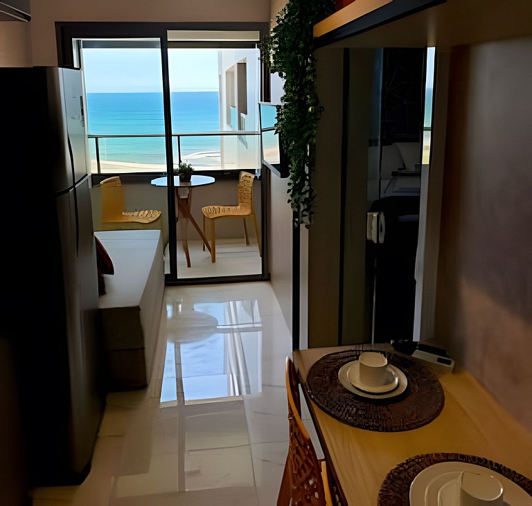 CA714 New Quarto/Sala Varanda Vista Mar