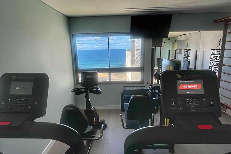 CA714 New Quarto/Sala Varanda Vista Mar