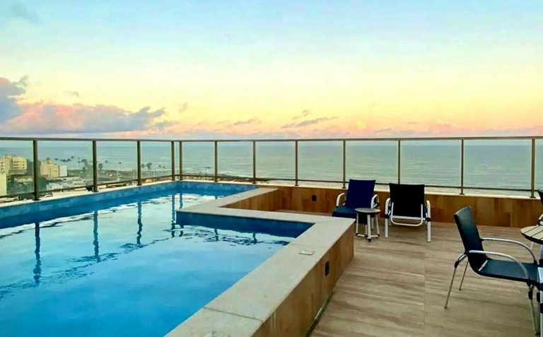 CA1109 Studio Encanto & Piscina Vista Mar Rooftop