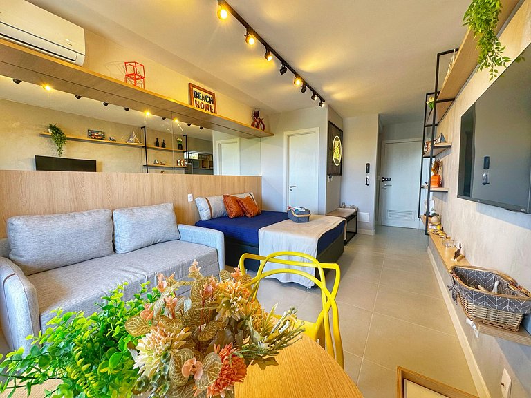 SM412B Studio Design Stella 10 min/aeroporto c/Garagem