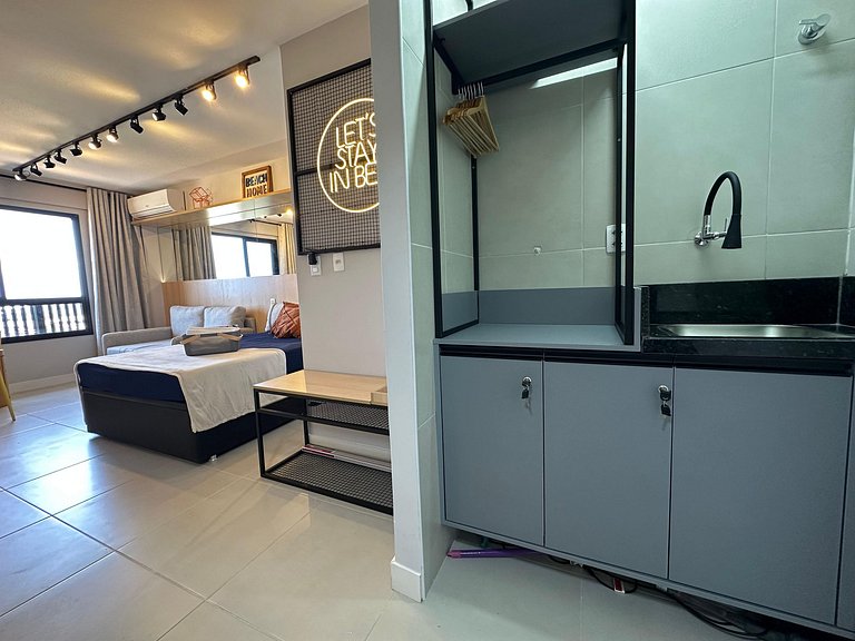 SM412B Studio Design Stella 10 min/aeroporto c/Garagem