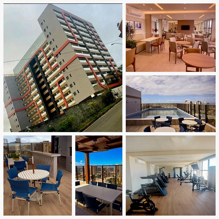 SC510 Blue Beach & Piscina Vista Mar Rooftop