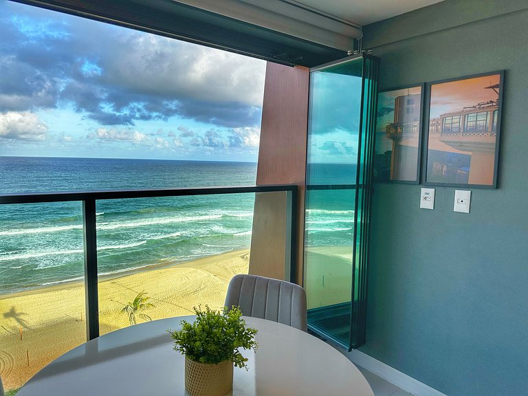 ART916 Perfeito Vista Mar c/ garagem