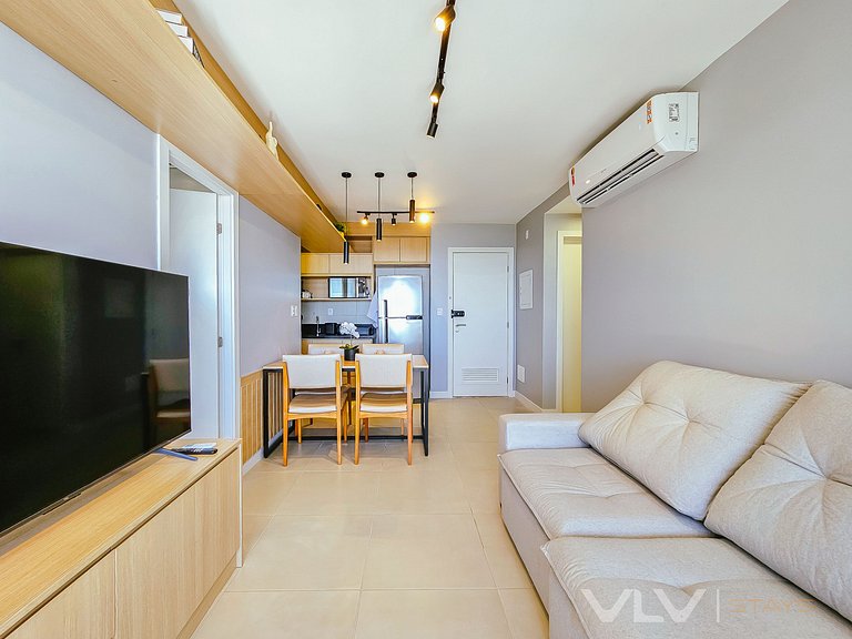 SM1104 Vista lateral Mar 2 quartos by VLV Stays