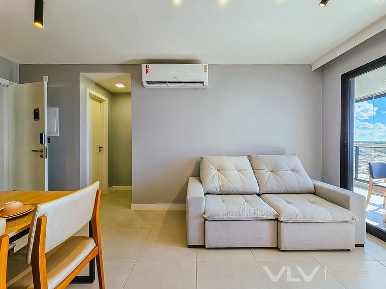 SM1104 Vista lateral Mar 2 quartos by VLV Stays