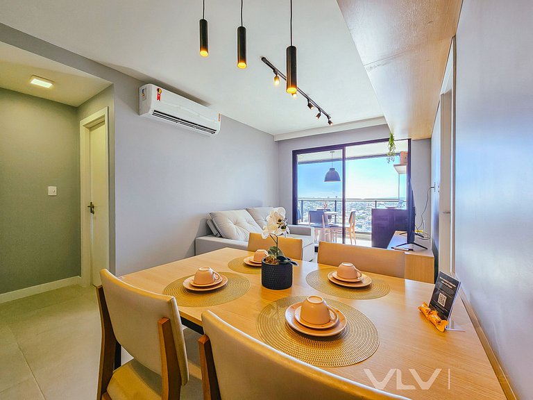 SM1104 Vista lateral Mar 2 quartos by VLV Stays
