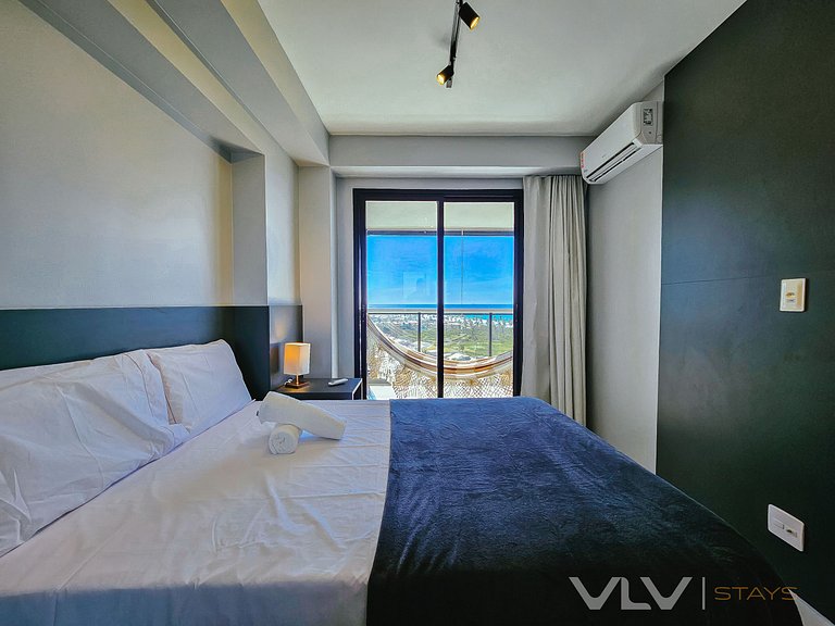 SM1104 Vista lateral Mar 2 quartos by VLV Stays