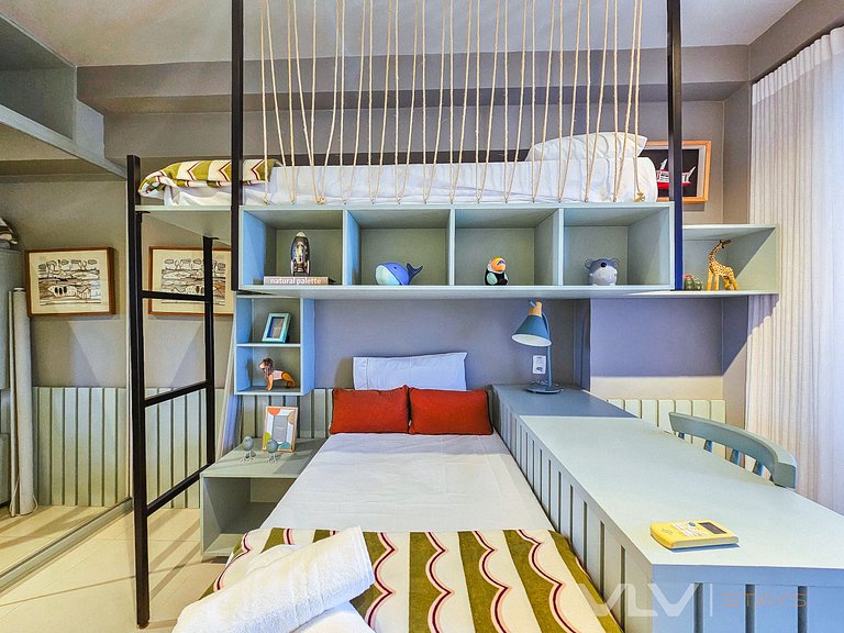 SM204 Excelente 2 quartos com garagem by VLV Stays